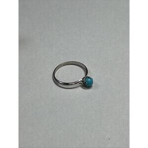 sterling silver turquoise ring size 7